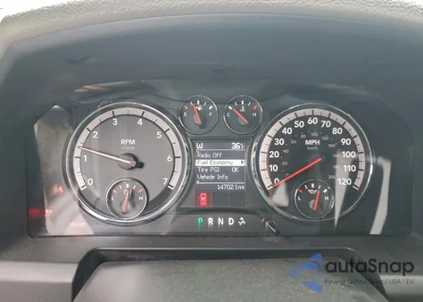 2012 Dodge Ram 1500 Slt из США, поврежденный, VIN 1C6RD7LT6CS344748